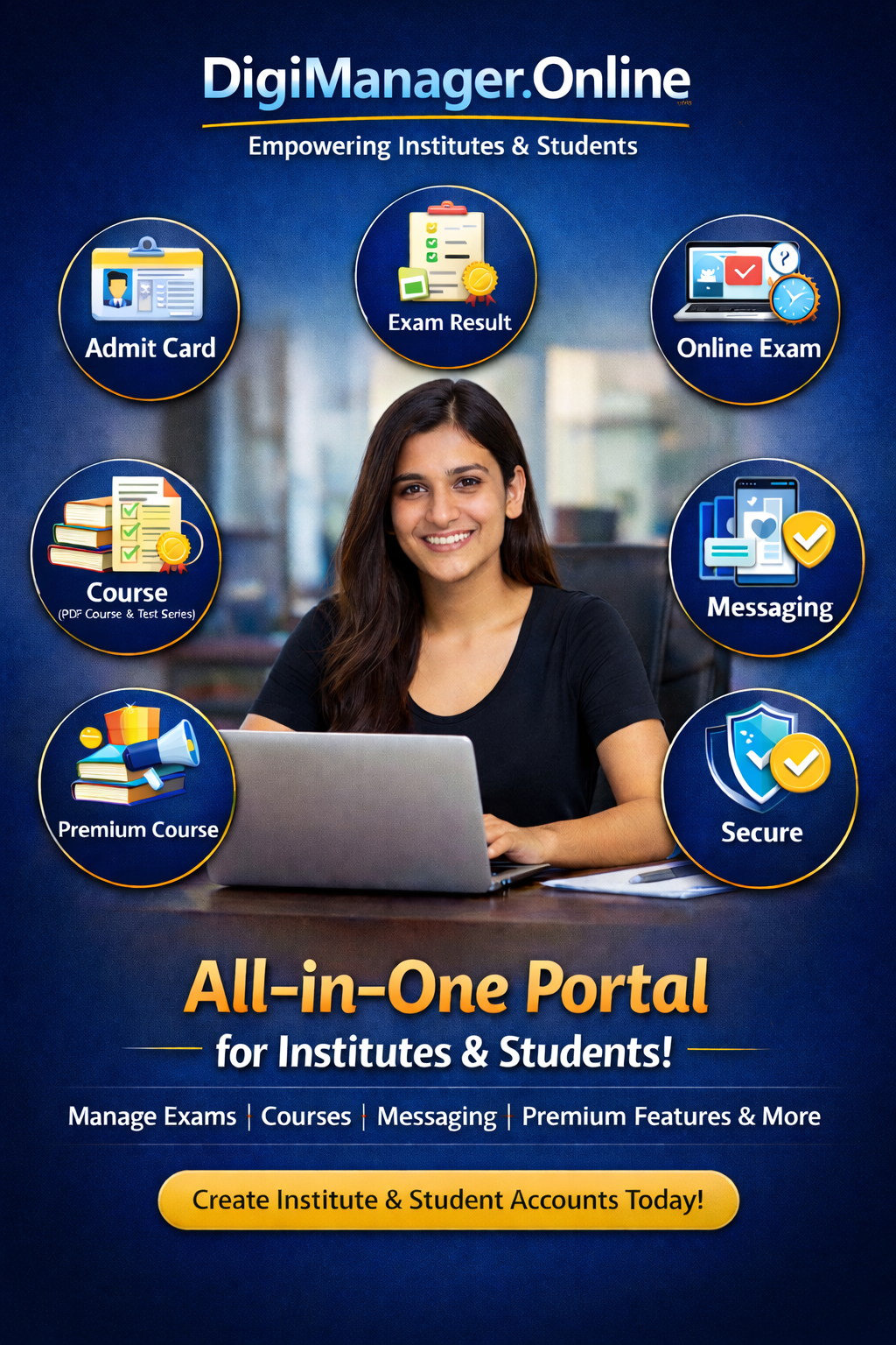 Digi Manager - Digital Institute Management Platform